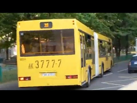 Видео: автобус минска МАЗ 105 465 гос номер АК 3777-7 маршрут 38