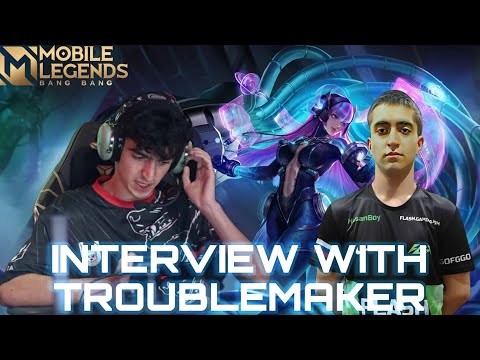 Видео: ИНТЕРВЬЮ С ТОПОВЫМ КИБЕРСПОРТСМЕНОМ СНГ В MLBB | INTERVIEW WITH TROUBLEMAKER IN MLBB, ESPORTS