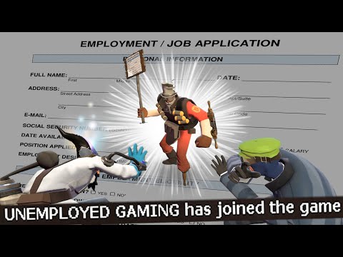 Видео: Отпугивание случайных игроков TF2 с помощью заявлений о приеме на работу