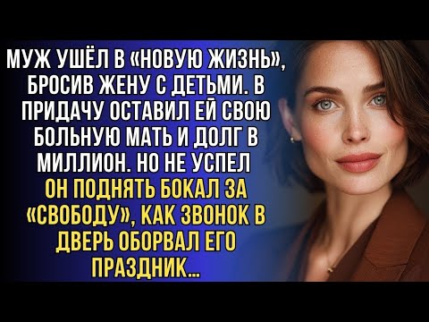 Видео: Муж ушёл к любовнице, уверенный, что всё позади. Но звонок в дверь быстро вернул его к реальности…