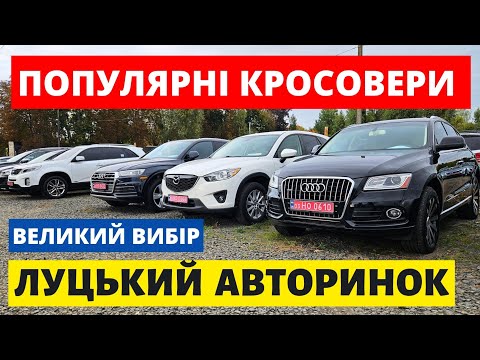 Видео: ПОПУЛЯРНІ КРОСОВЕРИ НА ЛУЦЬКОМУ АВТОРИНКУ // 30.10.25 #автопідбірлуцьк #колоритмоторс #автопідключ