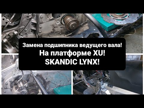Видео: Ремонтируем  SKANDIC 550F XU! #часть3#замена подшипника ведущего вала!