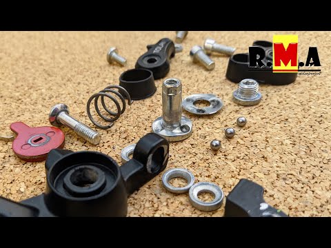 Видео: полная разборка китайского механического калипера (mechanical disc brake - showdown) 🔧🔨👀