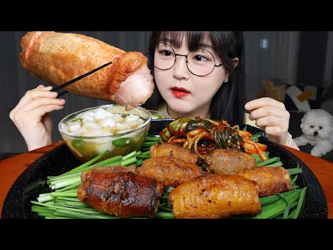 Видео: Говяжьи толстые кишки на гриле | Mukbang ASMR