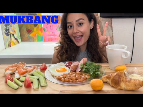 Видео: MUKBANG АНГЛИЙСКИЙ ЗАВТРАК 👻ТОСТЫ С ЛОСОСЕМ🐟 КРУАССАН 🥐МАЛЕНЬКИЙ ПРИНЦ, ИНТЕРНЕТ, СТРАХИ
