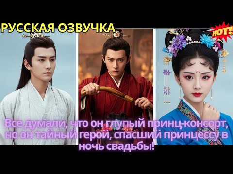 Видео: Все думали, что он глупый принц-консорт, но он тайный герой, спасший принцессу в ночь свадьбы!