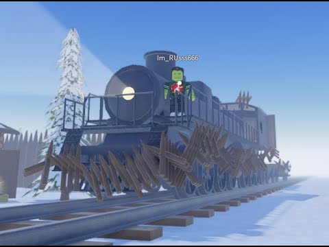 Видео: Новый Мини-босс. Морозные рельсы Roblox
