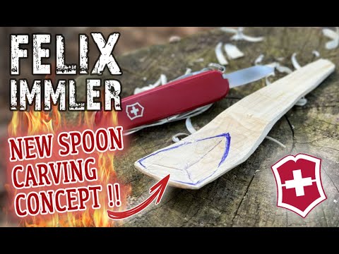 Видео: Как вырезать ложку с одним лезвием!