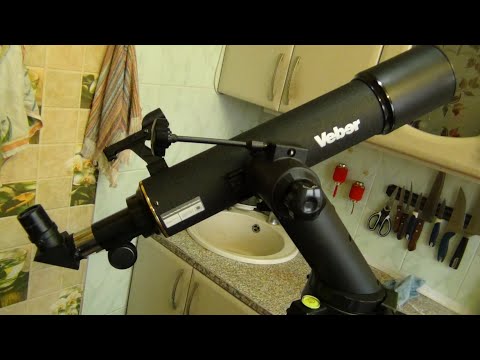 Видео: Телескоп Veber NewStar LT60090 AZII . Распаковка