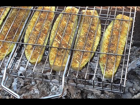 Видео: Баклажаны на гриле Запекаем баклажаны Как приготовить баклажаны