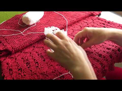 Видео: Вязание кружева в технике брюгге часть 5 (узор#32)