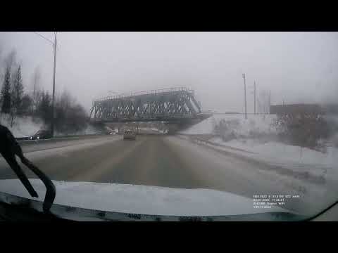 Видео: Новосибирск - Белокуриха 4 января 2025г.