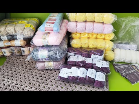 Видео: Распаковка пряжи. 30.03.2024