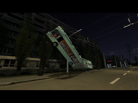 Видео: Троллейбус Никола Тесла но это Garry's Mod