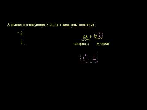 Видео: Комплексные числа