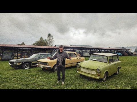 Видео: Его могла съесть корова! Трабант 601! С приветом из соцлагеря