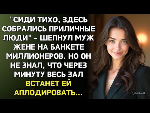 Видео: 15 лет он стыдился брать жену на корпоративы. Пока не узнал, кто она на самом деле...