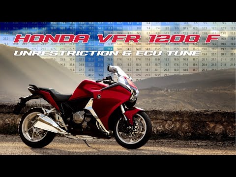 Видео: Honda VFR 1200F раздушка и прошивка от А до Я