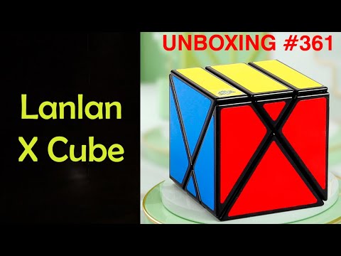Видео: Unboxing №361 Lanlan X Cube | X Skewb | Икс Скьюб