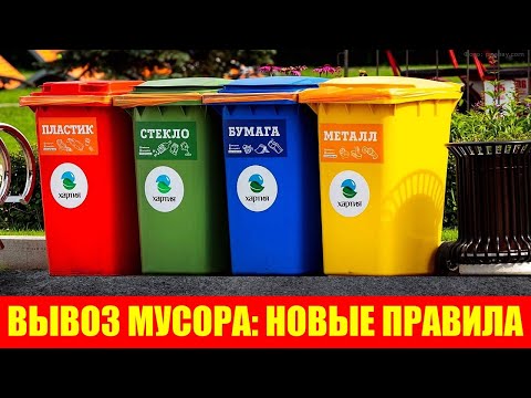 Видео: Изменились правила по вывозу мусора: где должен находиться контейнер, когда можно не платить