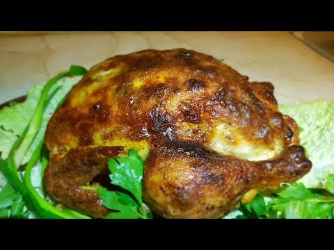 Видео: Курица с яблоками, цыганка готовит. Курица запечённая в духовке. Gipsy cuisine.