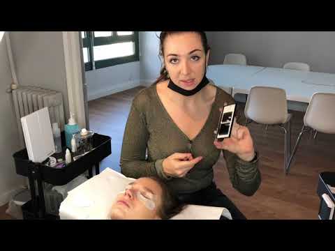 Видео: 2D объём Наращивание ресниц М изгиб