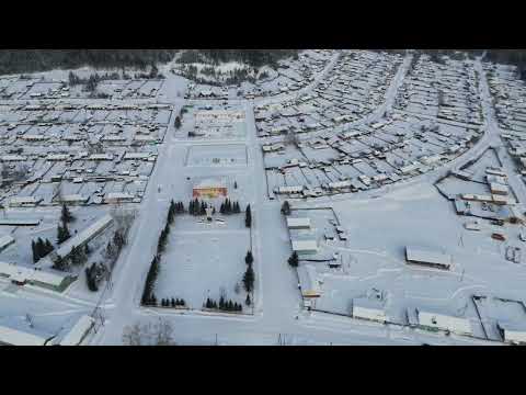 Видео: п. Седаново, Иркутская область. 04 февраля 2023г. DJI 0337