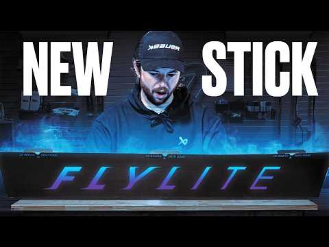 Видео: Первый взгляд на хоккейную клюшку VAPOR FLYLITE