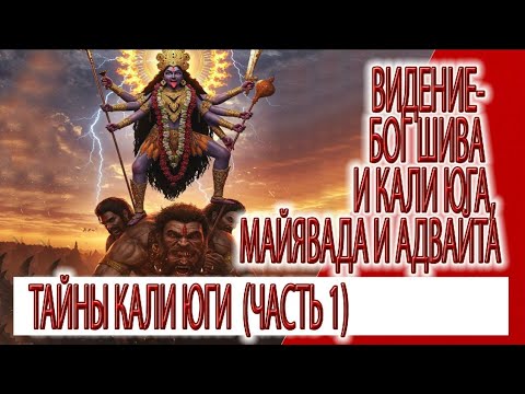 Видео: Видение (часть 1) - Бог Шива и Кали Юга, майявада и адвайта