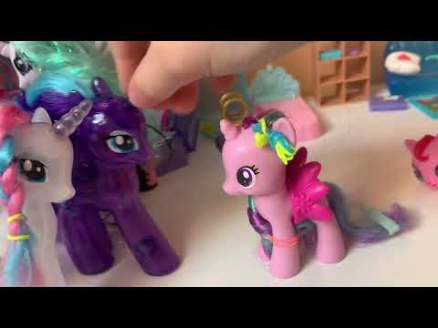 Видео: Пони в гостях. Май литтл пони. My little pony.