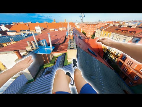 Видео: Паркур на Прага  (Видео Первого от Лица)