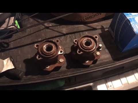 Видео: Nissan X-Trail T31 замена заднего ступичного подшипника / Replacement of hub bearings