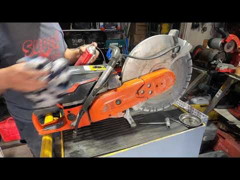 Видео: полное обслуживание husqvarna k970