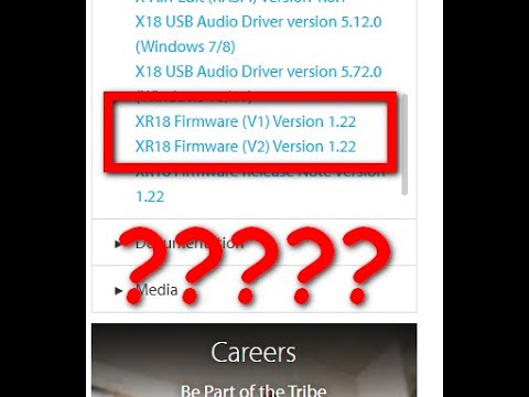 Видео: В чем отличия v1 и v2 Behringer XR Midas MR?
