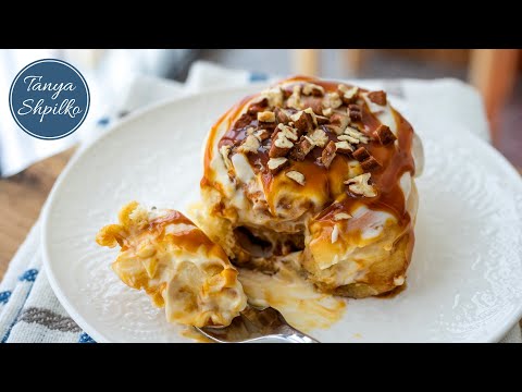 Видео: Шикарные Булочки с Корицей, Карамелью и Пеканом как в Пекарне CINNABON | Tanya Shpilko