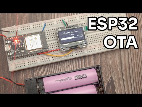 Видео: Обновления ESP32 OTA | Беспроводная загрузка кода в ESP32