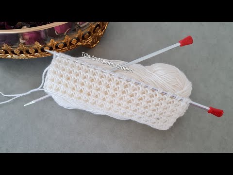 Видео: Легко сделать, очень красивый узор для вязания
