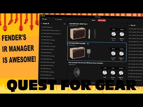 Видео: Fender Tone Master IR Manager — отличный инструмент! — Полное руководство + Почему TM Pro всё ещё...