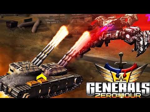 Видео: 👾ВДОВА ПРЫГАЛА ПРЫГАЛА И ДОПРЫГАЛАСЬ🤩 в C&C GENERALS Zero Hour CONTRA X