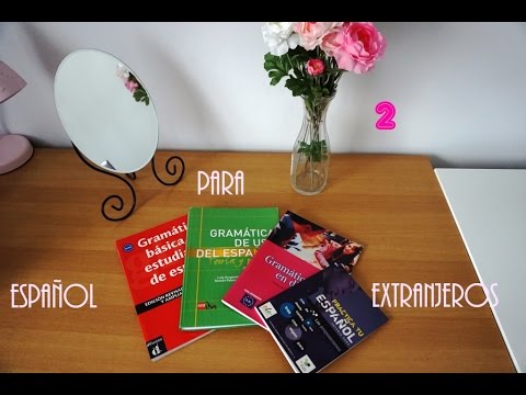 Видео: Мои учебники испанского. Ч2 - Грамматика
