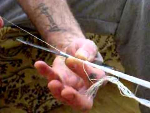 Видео: Правильные узлы для сетки из лески. часть 2.