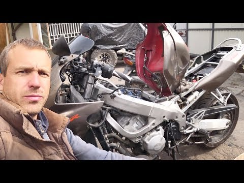 Видео: CBR 600 БОЛЬШИЕ ОБОРОТЫ, ВЫПИРАЕТ АНТИФРИЗ, ПРОГОРЕЛА ПРОКЛАДКА???