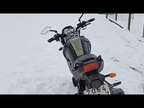 Видео: заводим зимой Racer nitro 250(холодный пуск)
