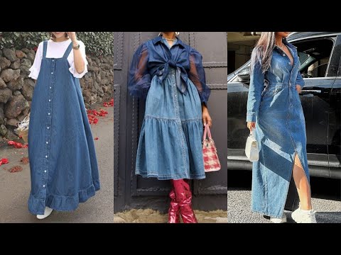 Видео: САМЫЕ СТИЛЬНЫЕ ПЛАТЬЯ И САРАФАНЫ ИЗ ДЕНИМА В МОДНЫХ ОБРАЗАХ НА КАЖДЫЙ ДЕНЬ💕