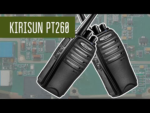 Видео: Kirisun PT260 профессиональная радиостанция. Обзор, вскрытие, измерение мощности, проверка.
