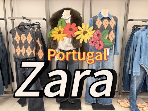 Видео: 🛍 Новинки ZARA 2025 | Обзор коллекции осень-зима в Португалии 🇵🇹