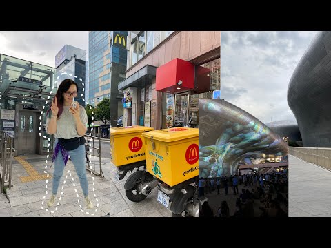 Видео: KOREA VLOG DIARY| гуляю по Сеулу / Световое шоу в Корее / Seoul light DDP 2023 | 3.09.2023