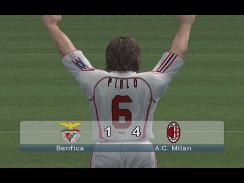 Видео: Бенфіка — Мілан | PES 6 | Майстер Ліга | Сезон 2006