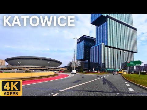 Видео: Автотур 4K: Катовице Польша 🇵🇱 | Городское Путешествие