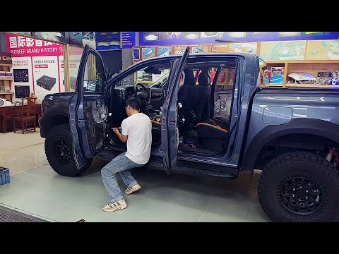Видео: Полная настройка аудиосистемы FORD Ranger | Установка динамиков JBL × DSP × сабвуфера
